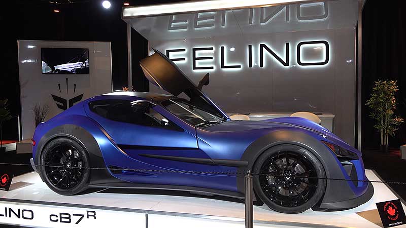🚗 2020 Canadian International AutoShow Toronto. Felino cB7R Canadian Supercar Special