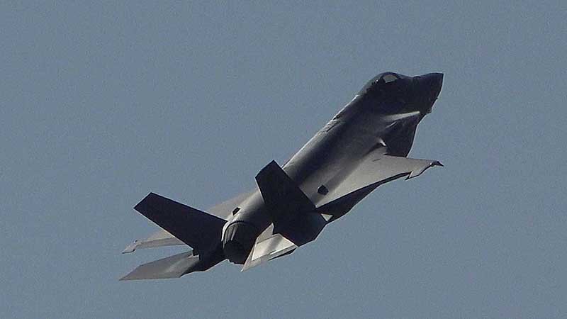 ✈️ 2022 Airshow. US Air Force F-35A Lightning II Demo Over Lake Ontario