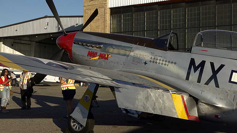 ✈️ 2022 AirSHow. Louis Horschel and P-51 MadMax at the Canadian International Air Show