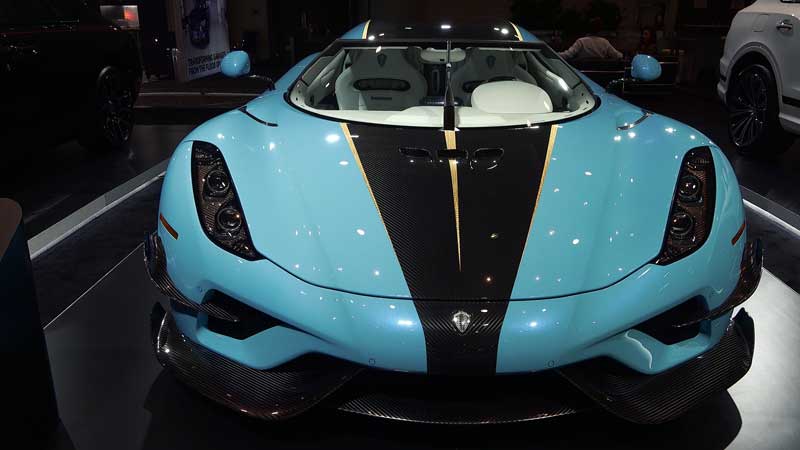 🚗🔌 2023 Canadian International AutoShow. $3M USD All-New Koenigsegg Regera