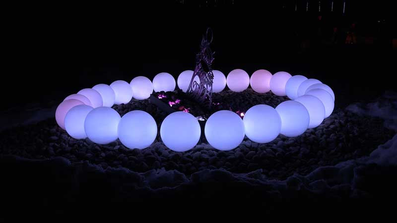 💡 2023 Lumière: The Art of Light Exhibit. 🧠💡✨ Trillium Park Toronto