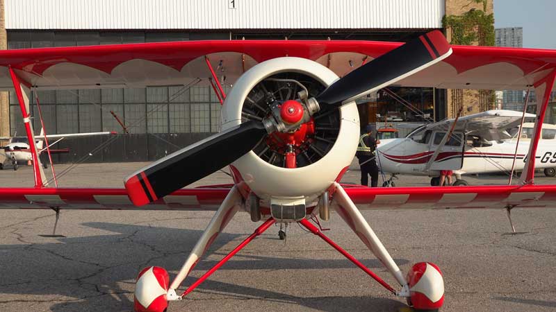 ✈️2023 Airshow. Trevor Rafferty and His Pitts 12 Demo Over Lake Ontario at the Air Show 2023